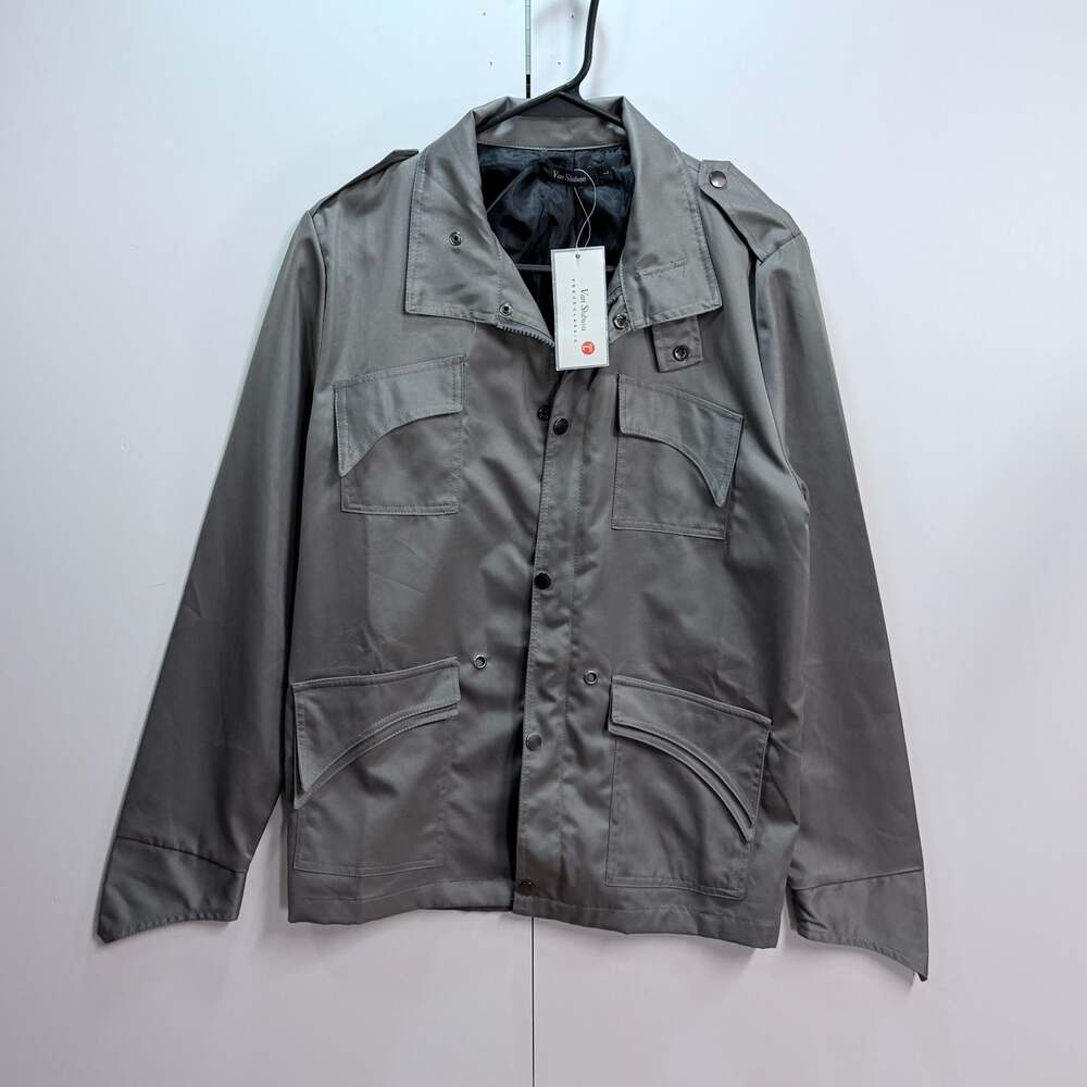 Large Van Shibuya Vogue Classic Military Style Field Jacket with Epaulettes